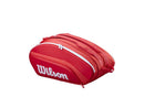 Wilson Tour Padel Bag 2026 (Red/White)