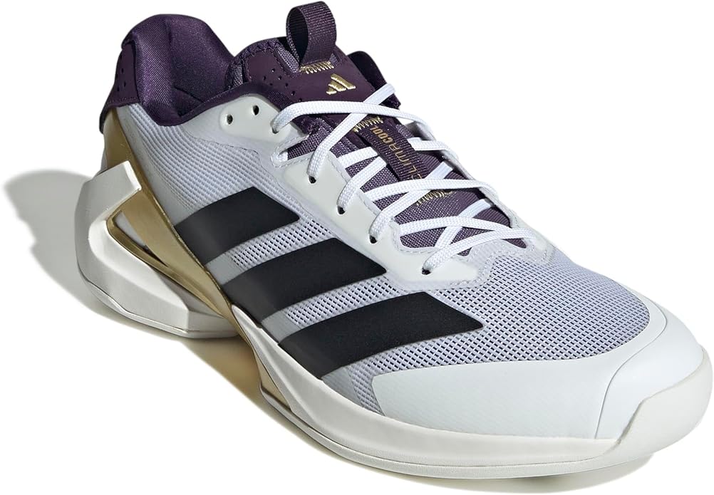 Adidas Men's Ubersonic 5 (White/Black/Purple)
