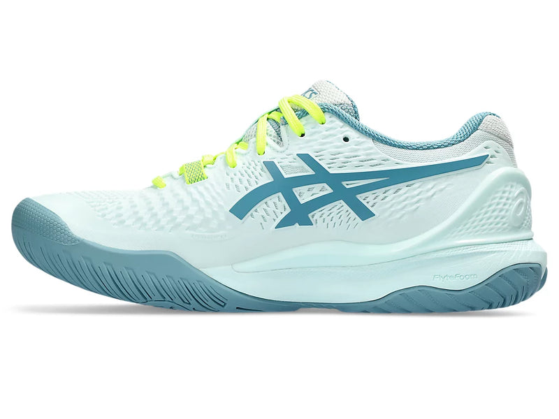 Asics Women's Gel-Resolution 9 WIDE (Soothing Sea/Gris Blue)