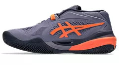 Asics Men's Gel-Resolution X CLAY/PADEL (Grayish Purple/Nova Orange)