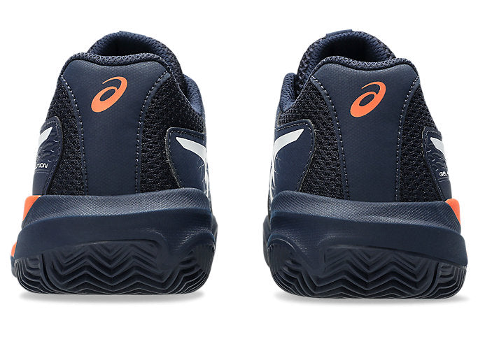 Asics Gel-Resolution X Junior (Midnight/White/Orange)