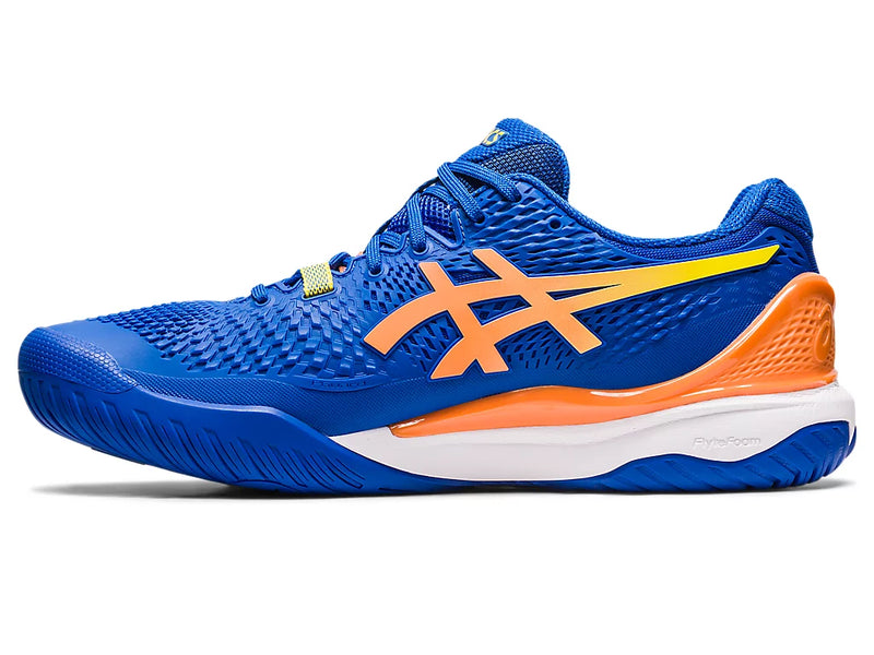 Asics Men's Gel-Resolution 9 (Tuna Blue/Sun Peach)