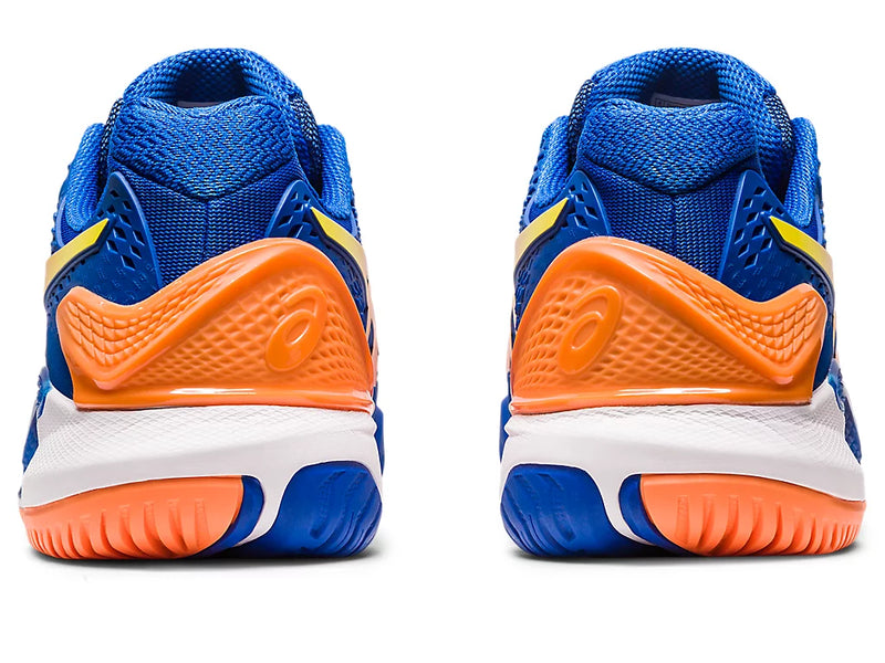 Asics Men's Gel-Resolution 9 (Tuna Blue/Sun Peach)
