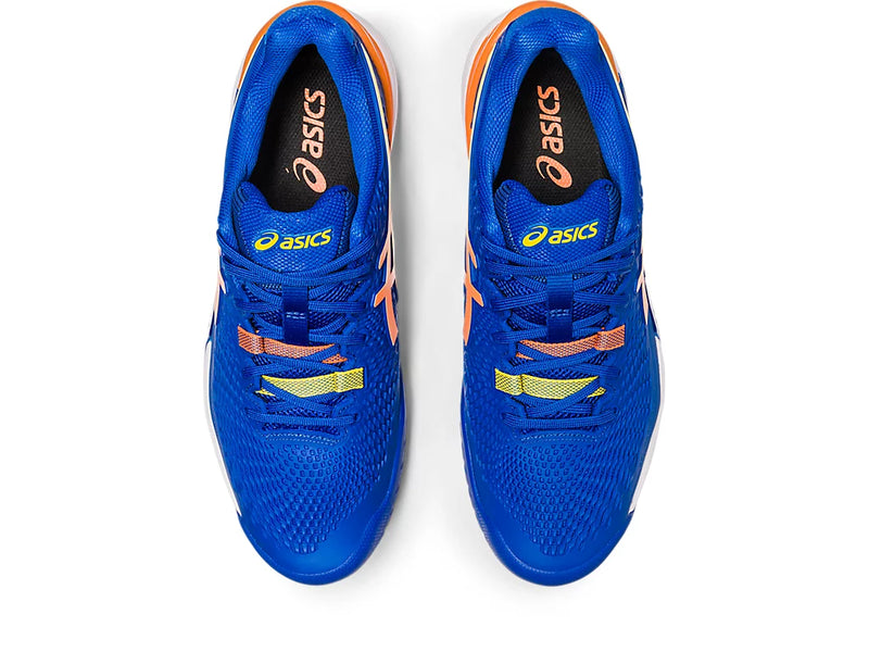 Asics Men's Gel-Resolution 9 (Tuna Blue/Sun Peach)