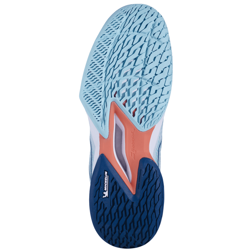 Babolat Women's Jet Mach 3 All Court (White/Angel Blue)