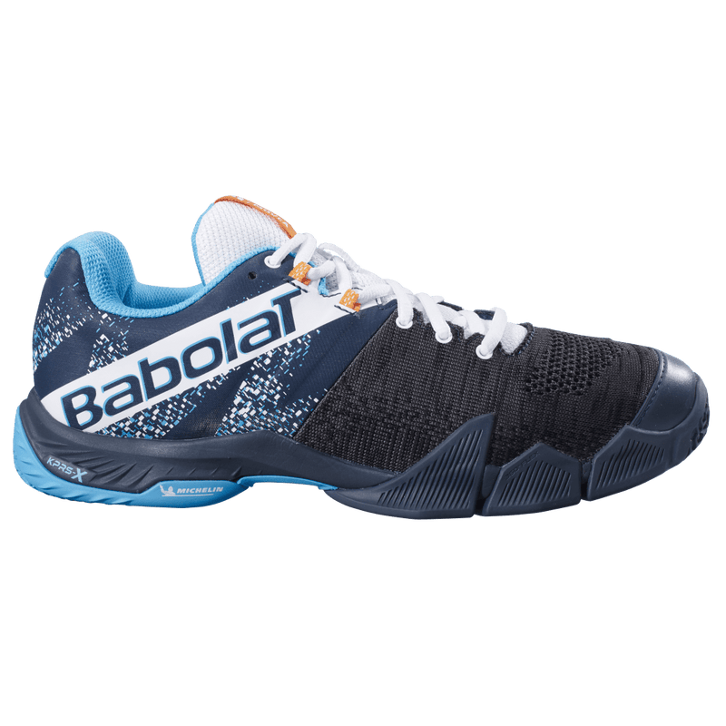 Babolat Men's Movea Padel Shoe (Grey/Scuba blue)