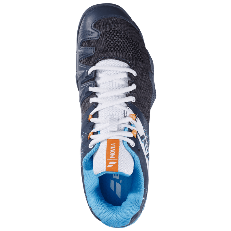 Babolat Men's Movea Padel Shoe (Grey/Scuba blue)