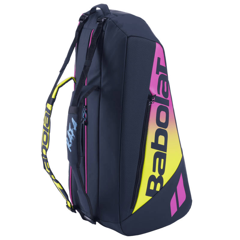 Babolat Pure Aero Rafa Origin 6-Pack Bag (Blue/Yellow/Pink)