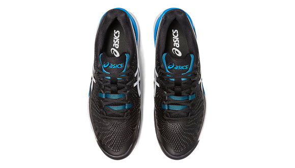 Asics Men's Gel-Resolution 9 (Black/Blue/White)
