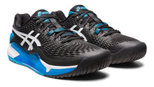 Asics Men's Gel-Resolution 9 (Black/Blue/White)