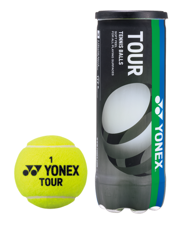 Yonex Tour Tennis Balls (3-Balls/Can)