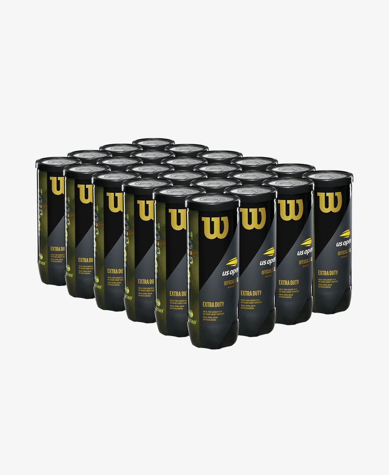 US Open Extra Duty Tennis Balls (24 can case) FREE Shipping*