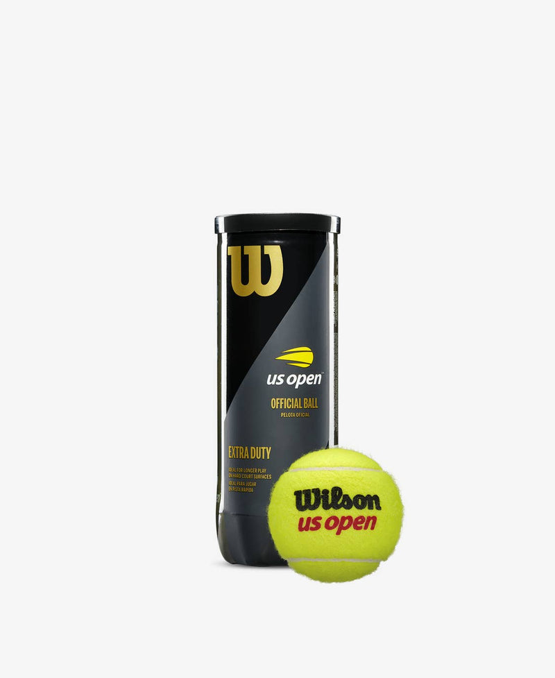 Wilson US Open Extra Duty Tennis Balls (3-ball can)