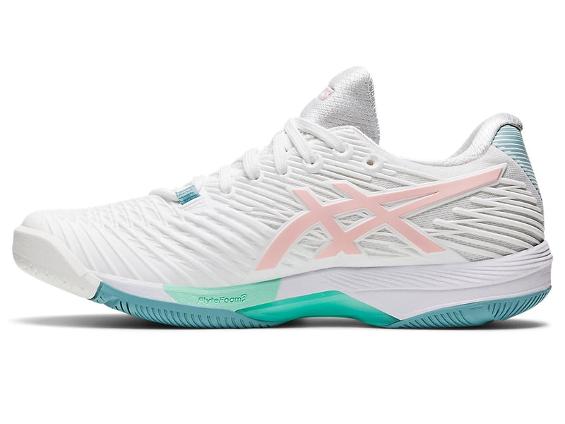 Asics Women's Solution Speed FF 2 (White/Frosted Rose)
