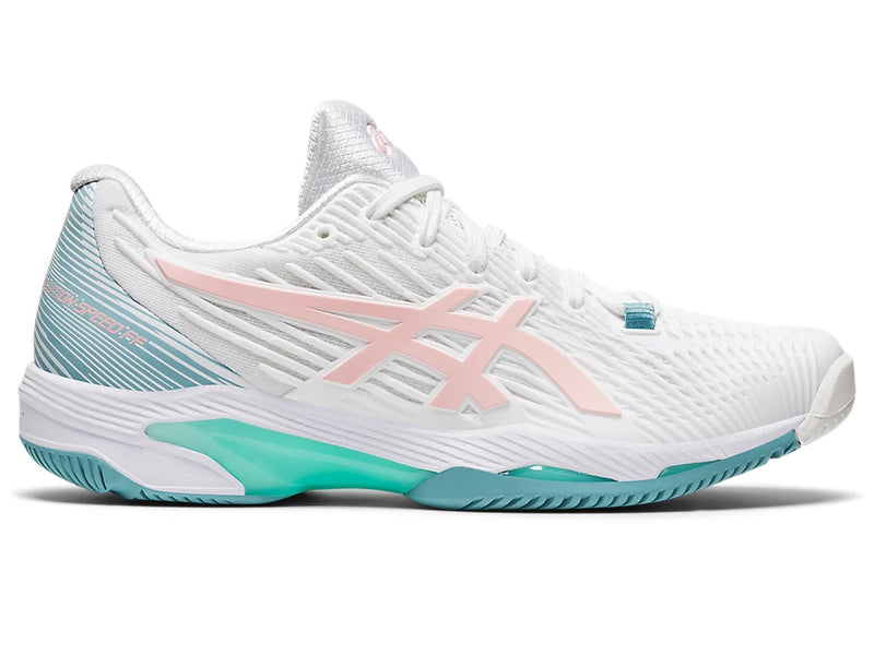Asics Women's Solution Speed FF 2 (White/Frosted Rose)